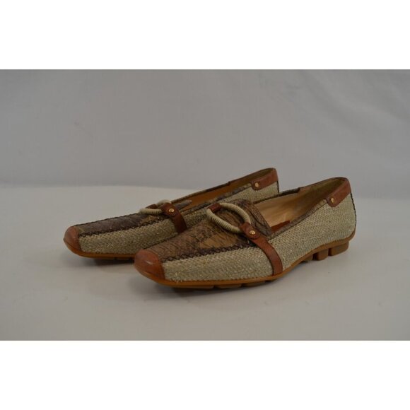 Ingledew's Amalfi by Rangoni Square Toe Loafers Made in Italy Size 9 AA - Picture 5 of 9